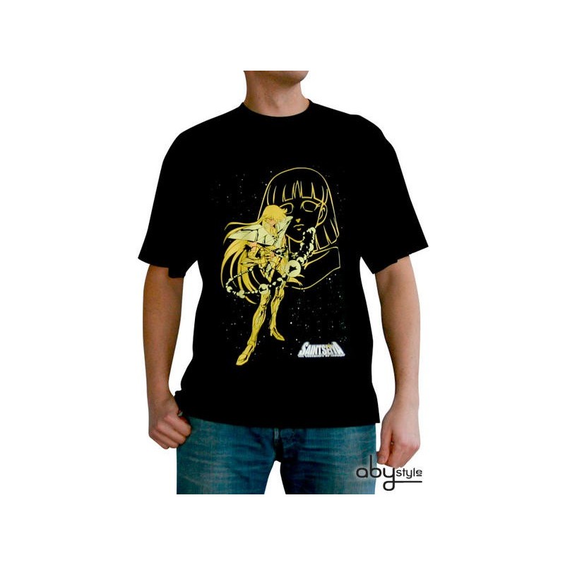 SAINT SEIYA - Tshirt Shaka de la Vierge homme MC black - basic SAINT SEIYA - Tshirt Shaka de la Vierge homme MC black - basic