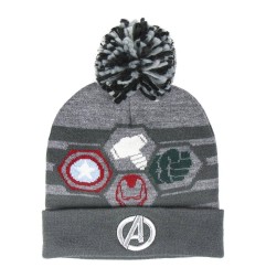 Avengers (Marvel) - Avengers bonnet Pompon Logo