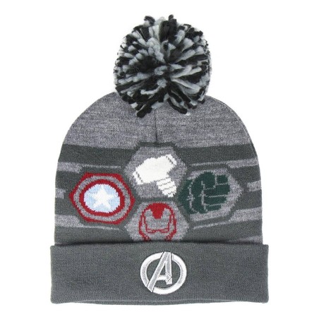 Avengers (Marvel) - Avengers bonnet Pompon Logo