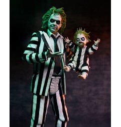 Beetlejuice - Figurine 7 Scale Ultimate Striped Suit Beetlejuice 18 cm