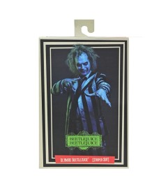 Beetlejuice - Figurine 7 Scale Ultimate Striped Suit Beetlejuice 18 cm