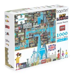 8-Bit Pixel - Puzzle London Level 3 1000 Pièces
