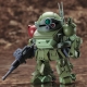 Armored Trooper Votoms - Figurine Model Kit D-Style Scopedog Turbo Custom Chirico Ver. 11 cm