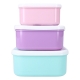 Lilo & Stitch - Pack 3 boîtes à goûter Stitch Let's Eat!