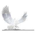 Le Seigneur des Anneaux - Metalbird Gandalf on Gwaihir 30 cm