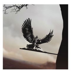 Le Seigneur des Anneaux - Metalbird Gandalf on Gwaihir 30 cm