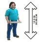Minecraft, le film - Figurine Large Steve 30 cm