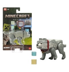 Minecraft, le film - Figurine Dennis le loup 10 cm