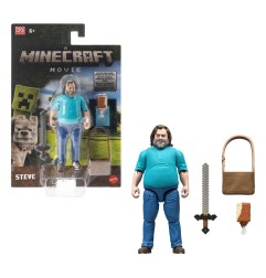 Minecraft, le film - Figurine Steve 10 cm