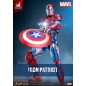 Marvel Comics - Figurine Masterpiece Diecast 1/6 Iron Patriot Hot Toys Exclusive 32 cm