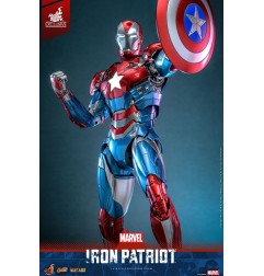 Marvel Comics - Figurine Masterpiece Diecast 1/6 Iron Patriot Hot Toys Exclusive 32 cm