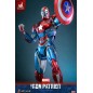 Marvel - Figurine Comic Masterpiece Diecast 1/6 Iron Patriot Hot Toys Exclusive 32 cm