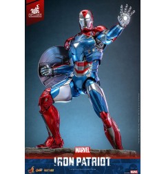 Marvel Comics - Figurine Masterpiece Diecast 1/6 Iron Patriot Hot Toys Exclusive 32 cm
