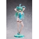 Original Character - Statuette 1/4 Green Twin Tail Bunny-chan Fishnet Tights Ver. 43 cm