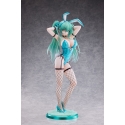 Original Character - Statuette 1/4 Green Twin Tail Bunny-chan Fishnet Tights Ver. 43 cm