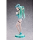 Original Character - Statuette 1/4 Green Twin Tail Bunny-chan Fishnet Tights Ver. 43 cm
