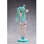 Original Character - Statuette 1/4 Green Twin Tail Bunny-chan Fishnet Tights Ver. 43 cm
