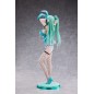 Original Character - Statuette 1/4 Green Twin Tail Bunny-chan Fishnet Tights Ver. 43 cm