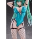 Original Character - Statuette 1/4 Green Twin Tail Bunny-chan Fishnet Tights Ver. 43 cm