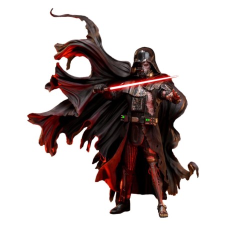 Star Wars - Figurine 1/6 Darth Vader (Battle Damaged) Deluxe Version 35 cm