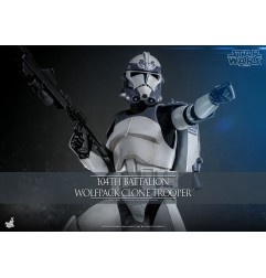 Star Wars - The Clone Wars figurine 1/6 104th Battalion Wolfpack Clone Trooper 30 cm