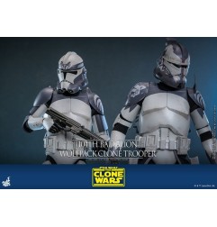 Star Wars - The Clone Wars figurine 1/6 104th Battalion Wolfpack Clone Trooper 30 cm