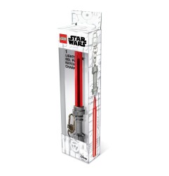 LEGO Star Wars - Stylo à bille à encre gel avec porte-clés lego Rouge