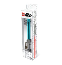 LEGO Star Wars - Stylo à bille à encre gel avec porte-clés lego Bleu azur