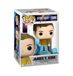 Star Trek Transporter - Figurine POP! Kirk 9 cm