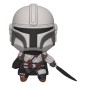 Star Wars - The Mandalorian aimant 3D Mando with Darksaber