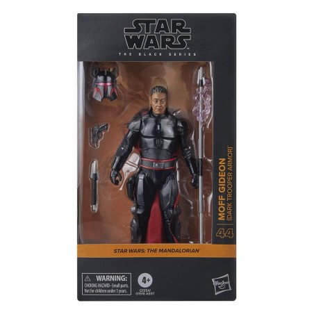 Star Wars : The Mandalorian Black Series - Figurine Moff Gideon (Dark Trooper Armor) 15 cm