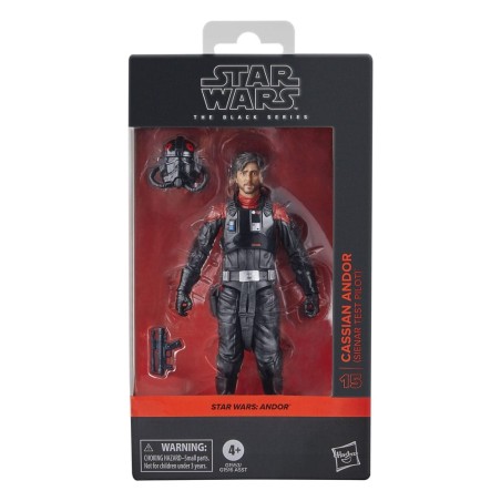 Star Wars : Andor Black Series - Figurine Cassian Andor (Sienar Test Pilot) 15 cm