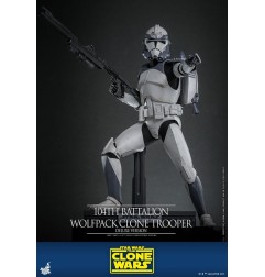 Star Wars - The Clone Wars figurine 1/6 104th Battalion Wolfpack Clone Trooper Deluxe Version 30 cm