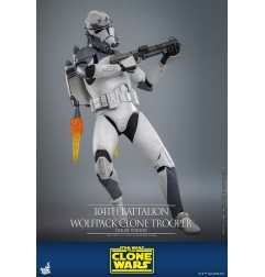 Star Wars - The Clone Wars figurine 1/6 104th Battalion Wolfpack Clone Trooper Deluxe Version 30 cm