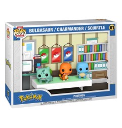 Pokémon - Figurines POP! Moments Deluxe Pokemon Starters