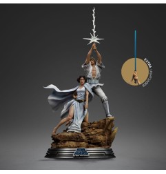 Star Wars - Statuette 1/10 Deluxe Art Scale Luke and Leia 41 cm