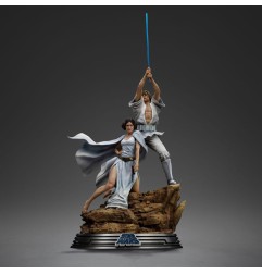 Star Wars - Statuette 1/10 Deluxe Art Scale Luke and Leia 41 cm