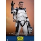 Star Wars : The Clone Wars - Figurine 1/6 Clone Commander Wolffe 30 cm