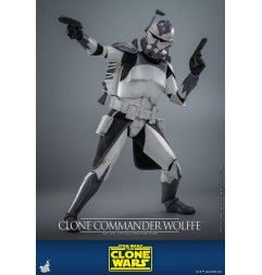 Star Wars - : The Clone Wars figurine 1/6 Clone Commander Wolffe 30 cm