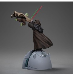 Star Wars - Statuette 1/10 Deluxe Art Scale Yoda vs Emperor Palpatine (CCXP Exclusive 2024) 31 cm