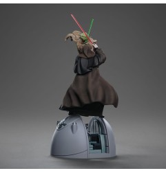 Star Wars - Statuette 1/10 Deluxe Art Scale Yoda vs Emperor Palpatine (CCXP Exclusive 2024) 31 cm