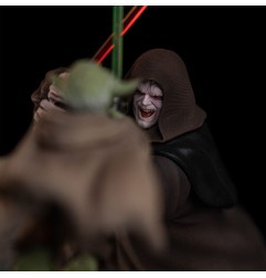 Star Wars - Statuette 1/10 Deluxe Art Scale Yoda vs Emperor Palpatine (CCXP Exclusive 2024) 31 cm