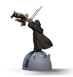 Star Wars - Statuette 1/10 Deluxe Art Scale Yoda vs Emperor Palpatine (CCXP Exclusive 2024) 31 cm