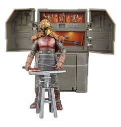 Star Wars - The Mandalorian Vintage Collection The Armorer's Forge avec The Armorer (Lakeside Covert World)
