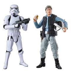 Star Wars Episode IV Black Series - Pack 2 figurines Rebel Trooper & Stormtrooper 15 cm