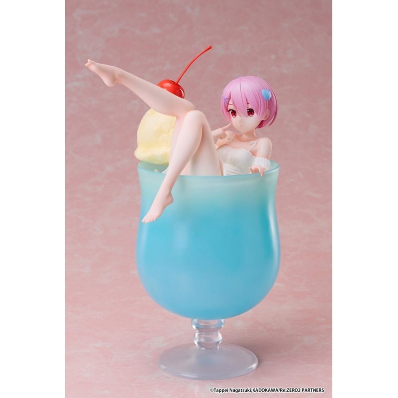 Re:Zero - Starting Life in another World statuette PVC 1/7 Ram Cream Soda Ver. 21 cm