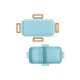 Le Château ambulant - Set 4 locks Bento Box Don't Be Afraid