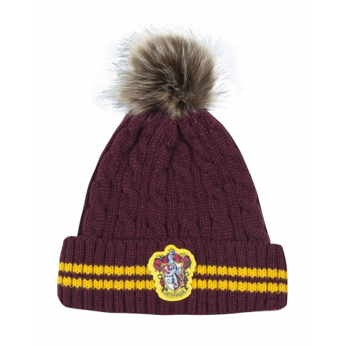 Harry Potter - Bonnet a Pom-Pom Gryffindor