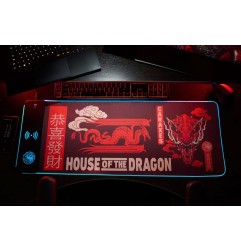 House of the Dragon - Tapis de souris avec chargeur mobile
