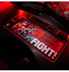 Mortal Kombat - Tapis de souris LED avec chargeur sans fil